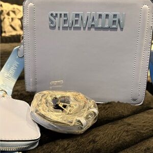 Steve Madden Sky Blue Crossbody Bag
